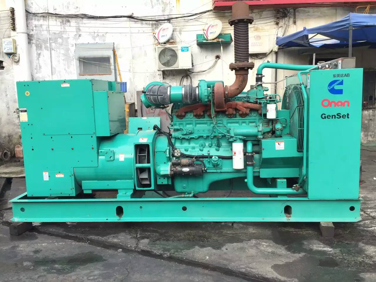 岭东租赁发电机-柴油发电机不正常冒烟的原因